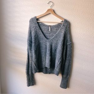 Free People Fuzzy Sweater